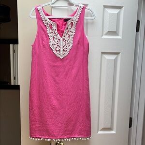 2/$10 Kensie dress Linen Blend Dress Medium